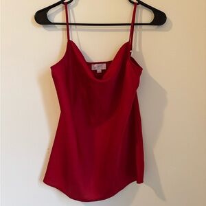 LOFT Vibrant Red Top
